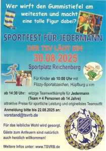 Mehr über den Artikel erfahren 35 Jahre TSV Reichenberg/Boxdorf e.V.