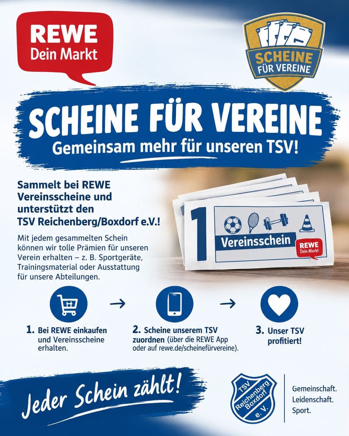 Du betrachtest gerade Scheine für Vereine